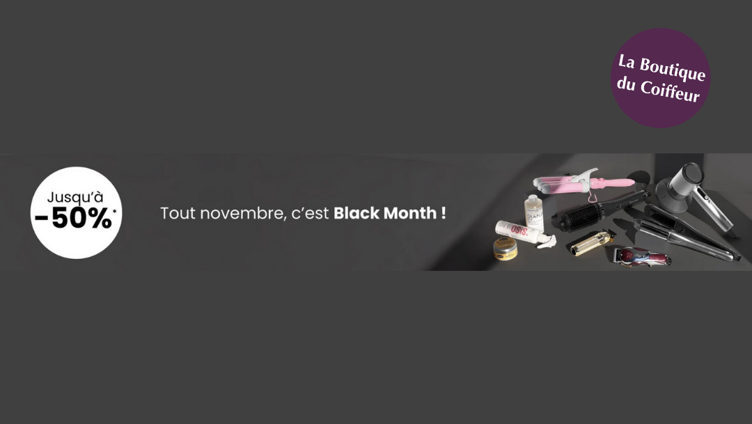 La Boutique du Coiffeur : toutes les offres Black Month