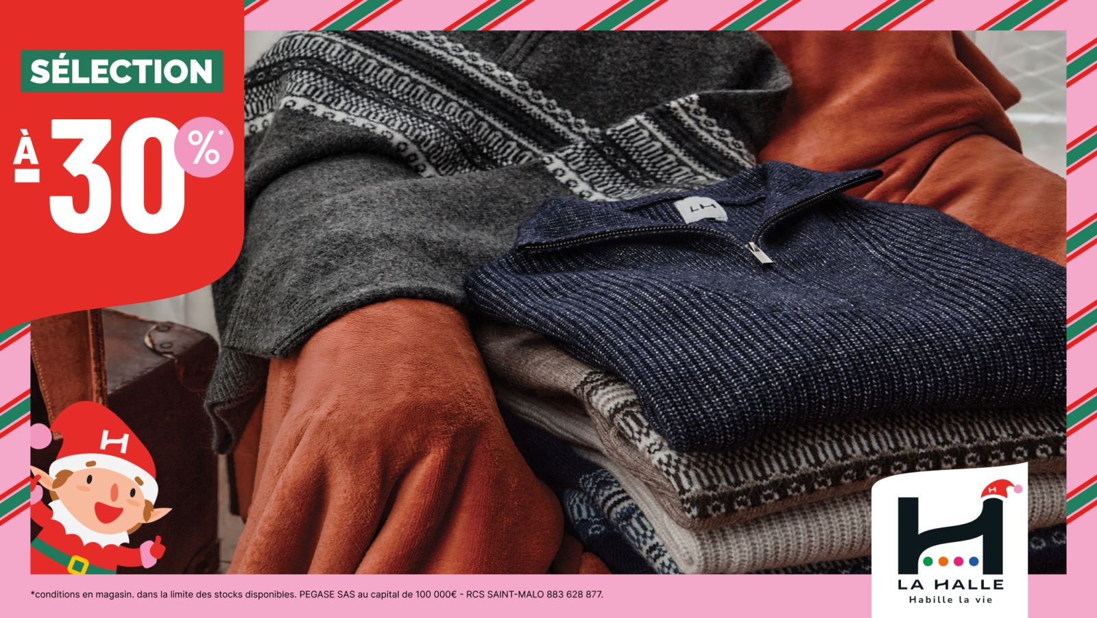 La Halle : sélection de Noël à -30%