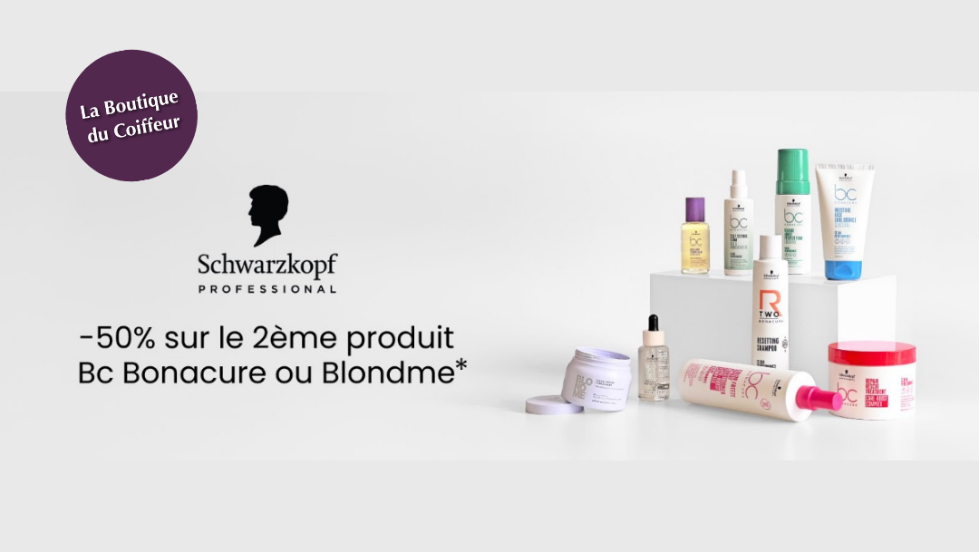 Schwarzkopf à La Boutique du Coiffeur