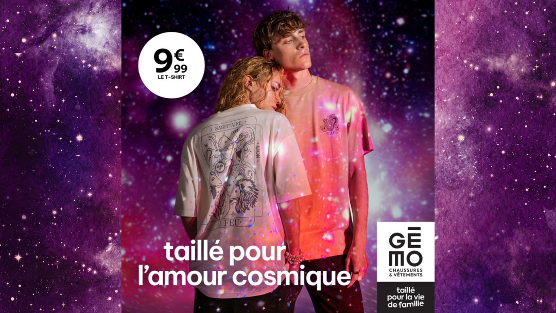 Taillé pour l'Amour Cosmique chez Gémo