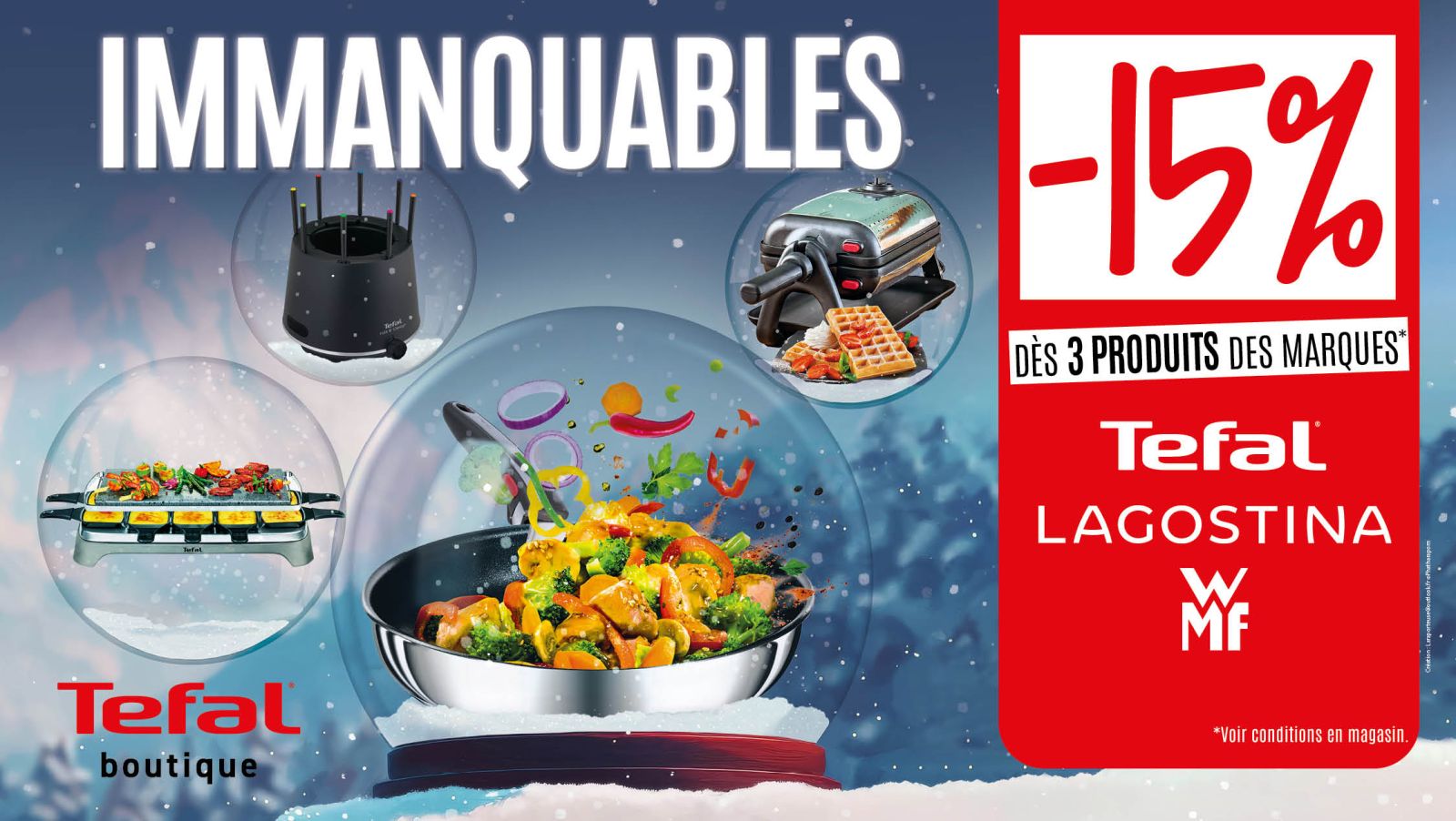 Les immanquables Tefal !
