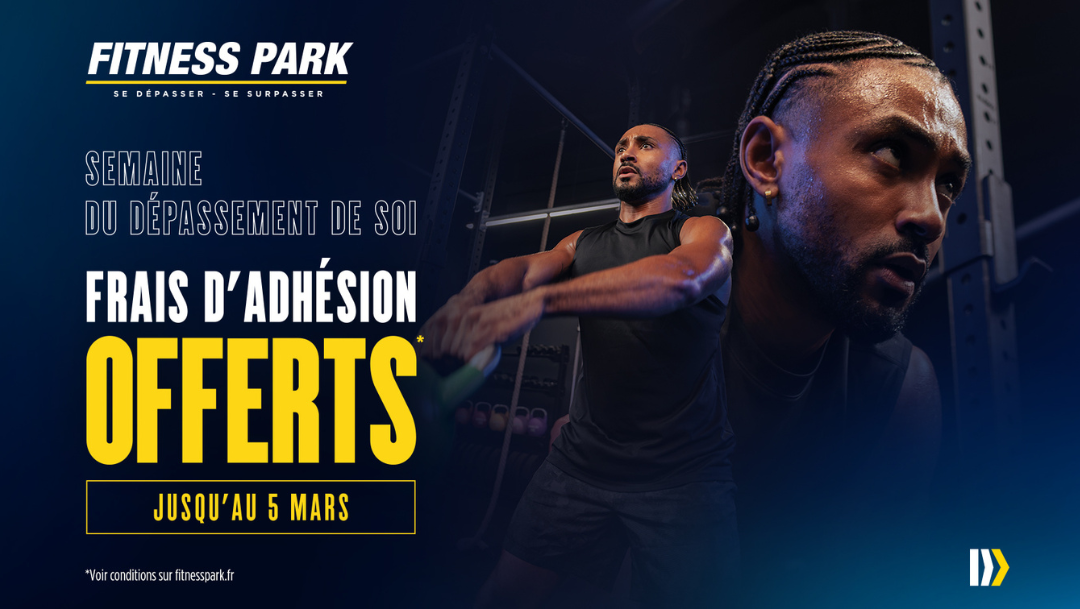 Frais d'adhésion offerts !