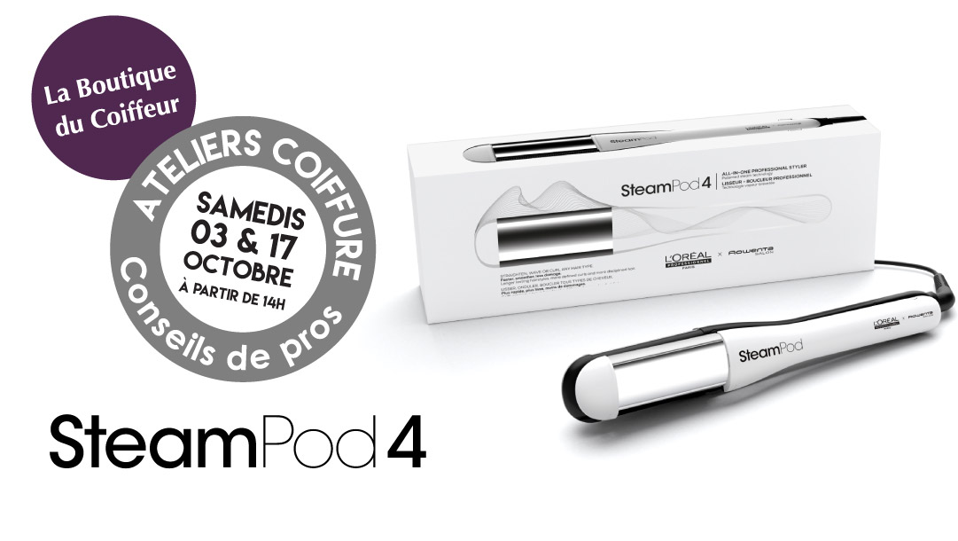 ATELIERS COIFFURE : STEAMPOD