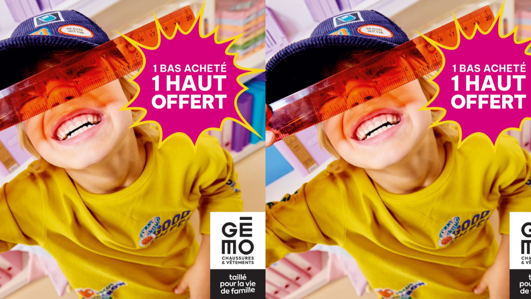 RENTRÉE DES CLASSES chez Gémo