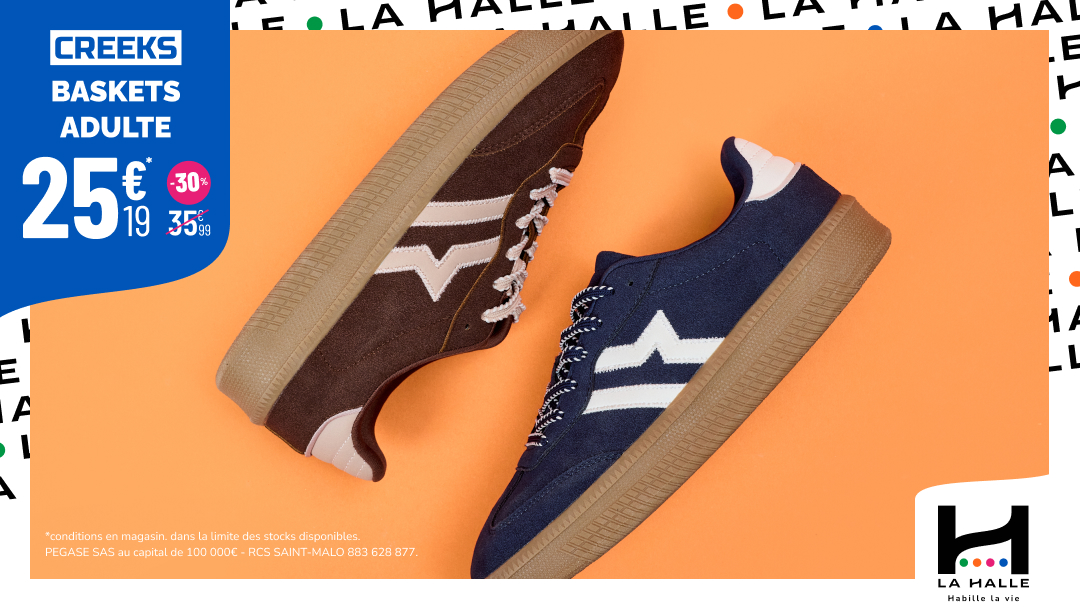-30% BASKETS CREEKS !