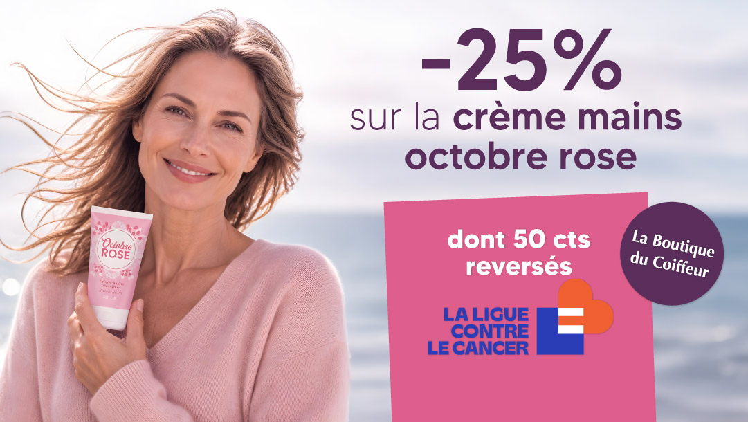 OFFRE DU MOIS : CREME MAINS OCTOBRE ROSE