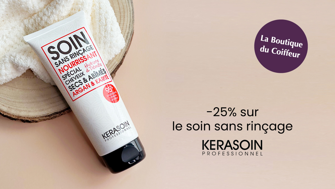 -25% sur le soin sans rinçage KERASOIN