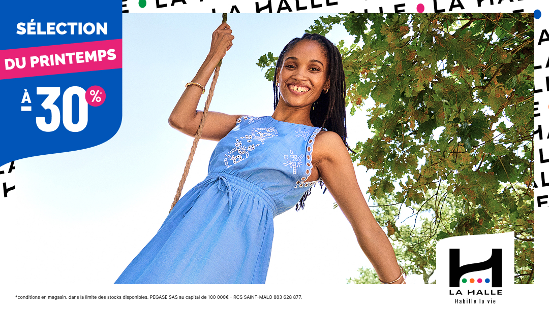 SELECTION DU PRINTEMPS A -30% !