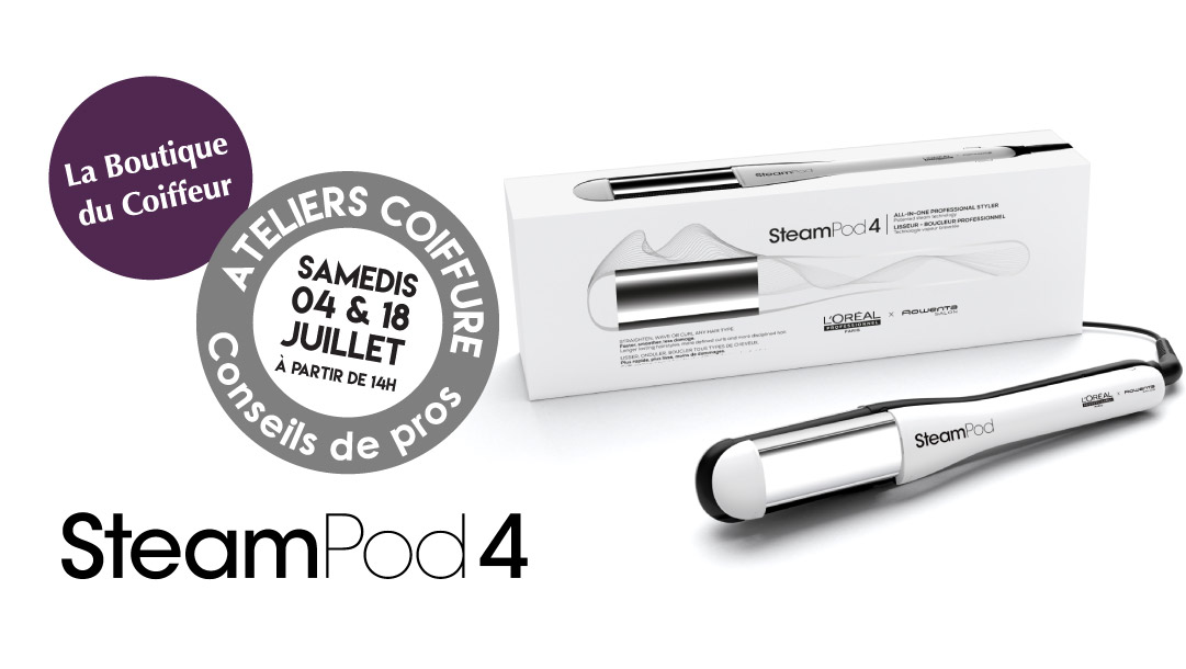 Ateliers Coiffure Steampod à La Boutique du Coiffeur